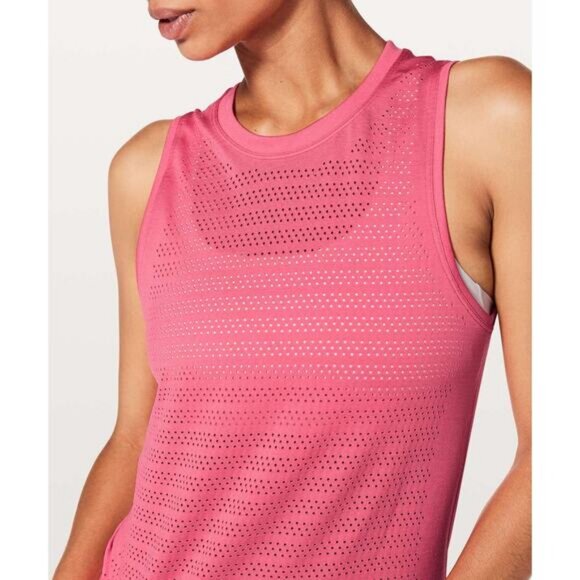 Lululemon Breeze By Muscle Tank II In Glossy Size 6 - Picture 2 of 9